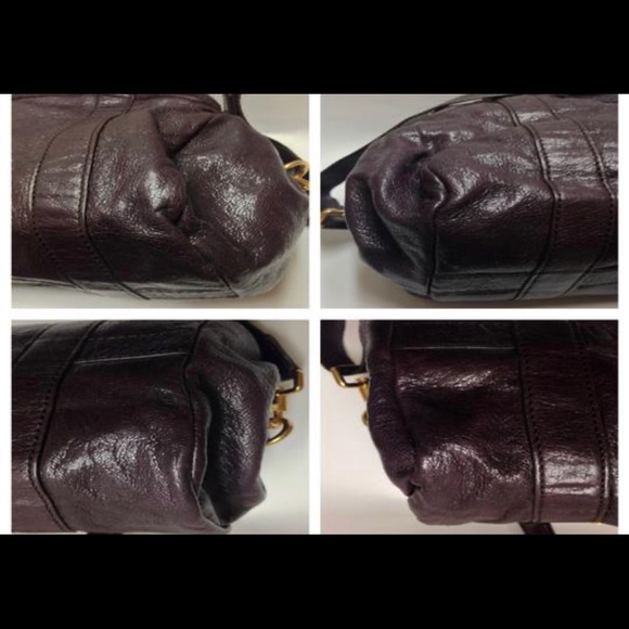 Marc by Marc Jacobs Classic Q Deep Purple Leather - Picture 10 of 15